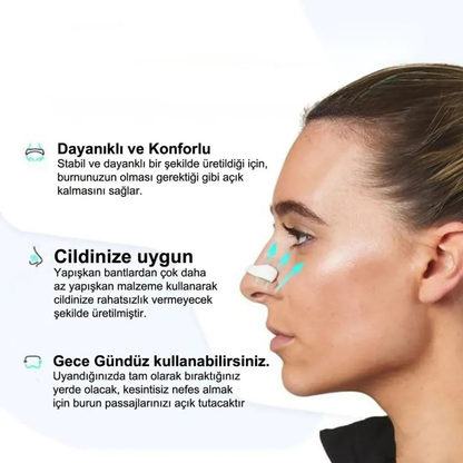 Futzone™ Manyetik Burun Bandı