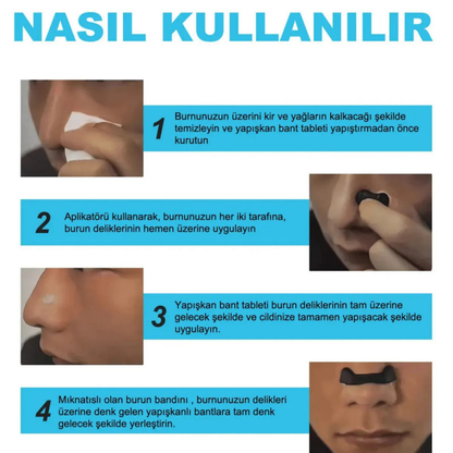 Futzone™ Manyetik Burun Bandı